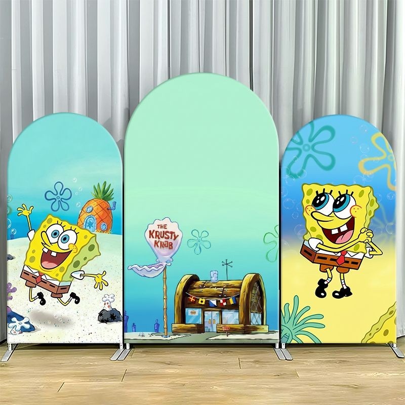 SpongeBob Mr Krabs Arch Backdr - Fishing Boat Cover review and price